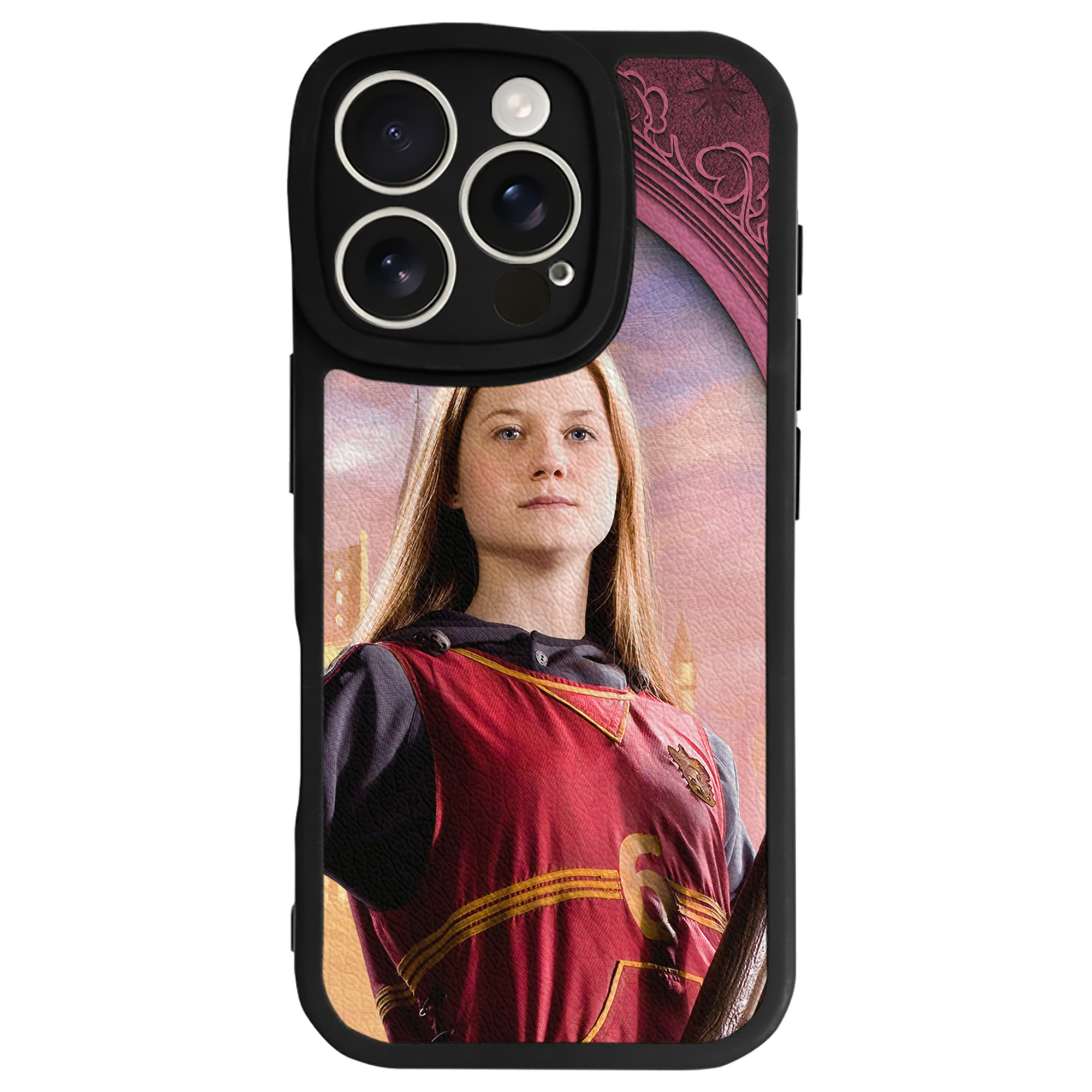 （画像用） Harry Potter ハリー・ポッターシリーズ 【iPhone 16シリーズ対応】シリコンスマホケース（レザー調） 材質：シリコン